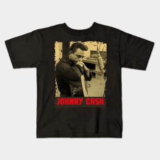 Vintage Johnny Cash Kids T-Shirt